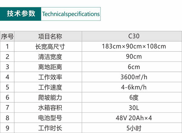 电动城北尘推车C30